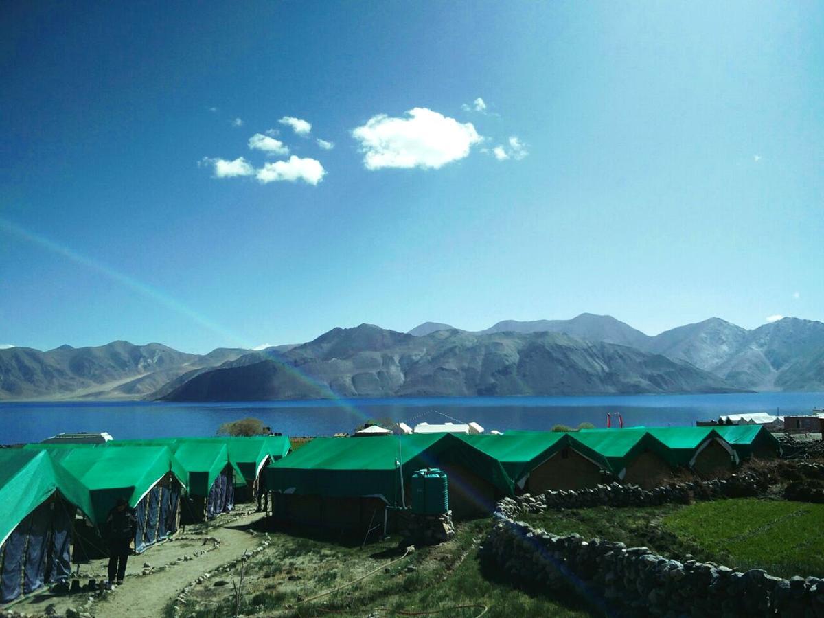 Pangong Delight Camps And Cottages Spangmik Exterior photo