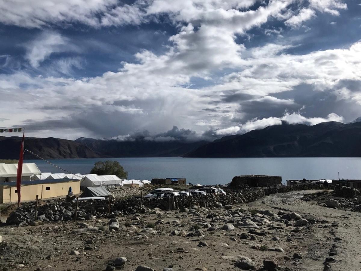 Pangong Delight Camps And Cottages Spangmik Exterior photo