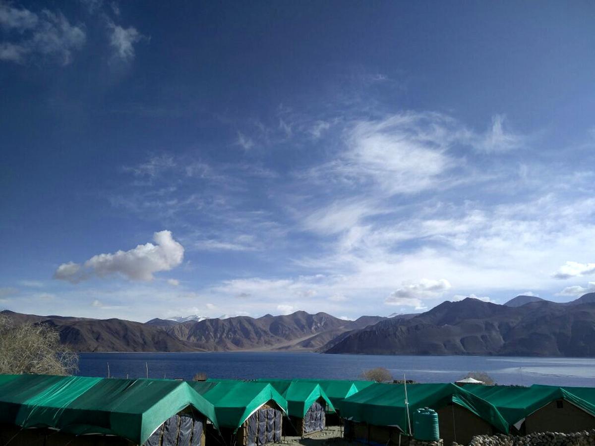 Pangong Delight Camps And Cottages Spangmik Exterior photo