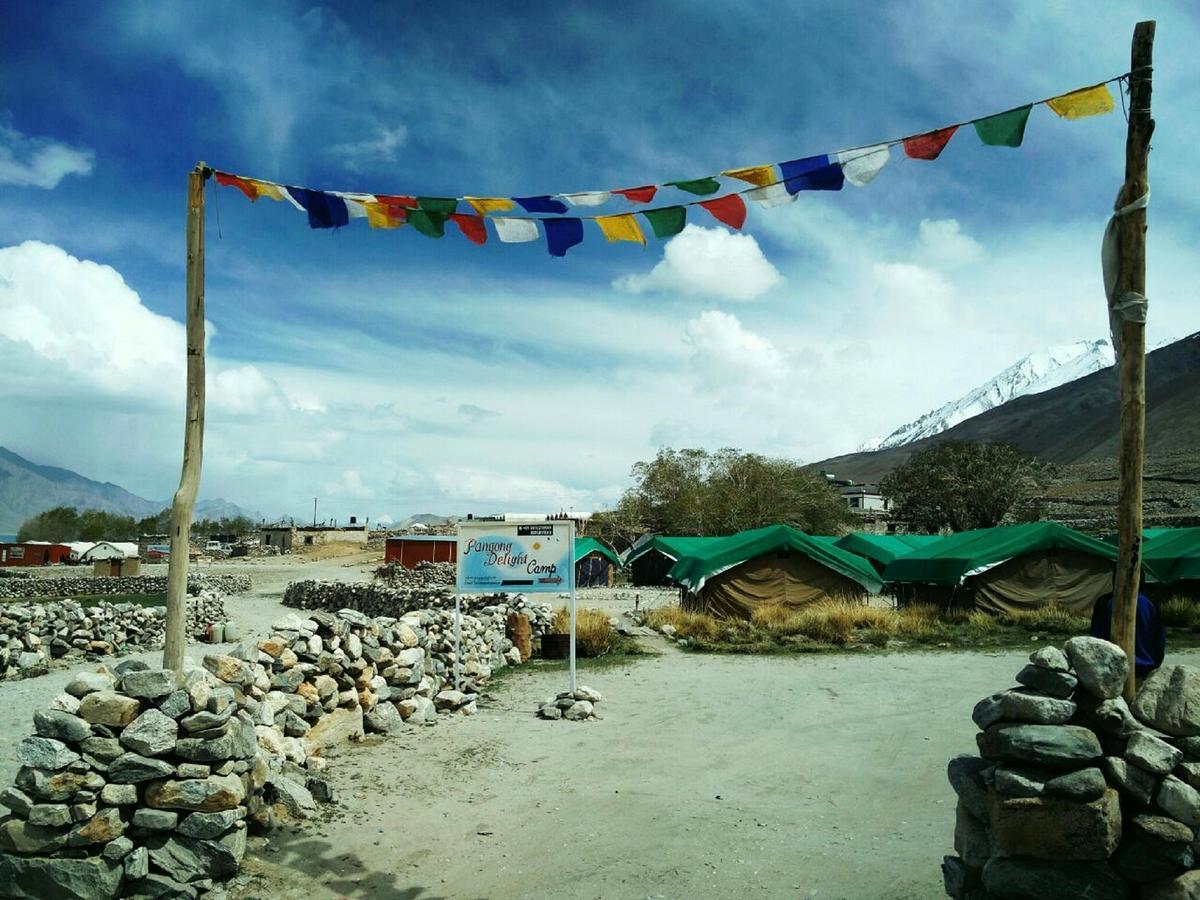 Pangong Delight Camps And Cottages Spangmik Exterior photo