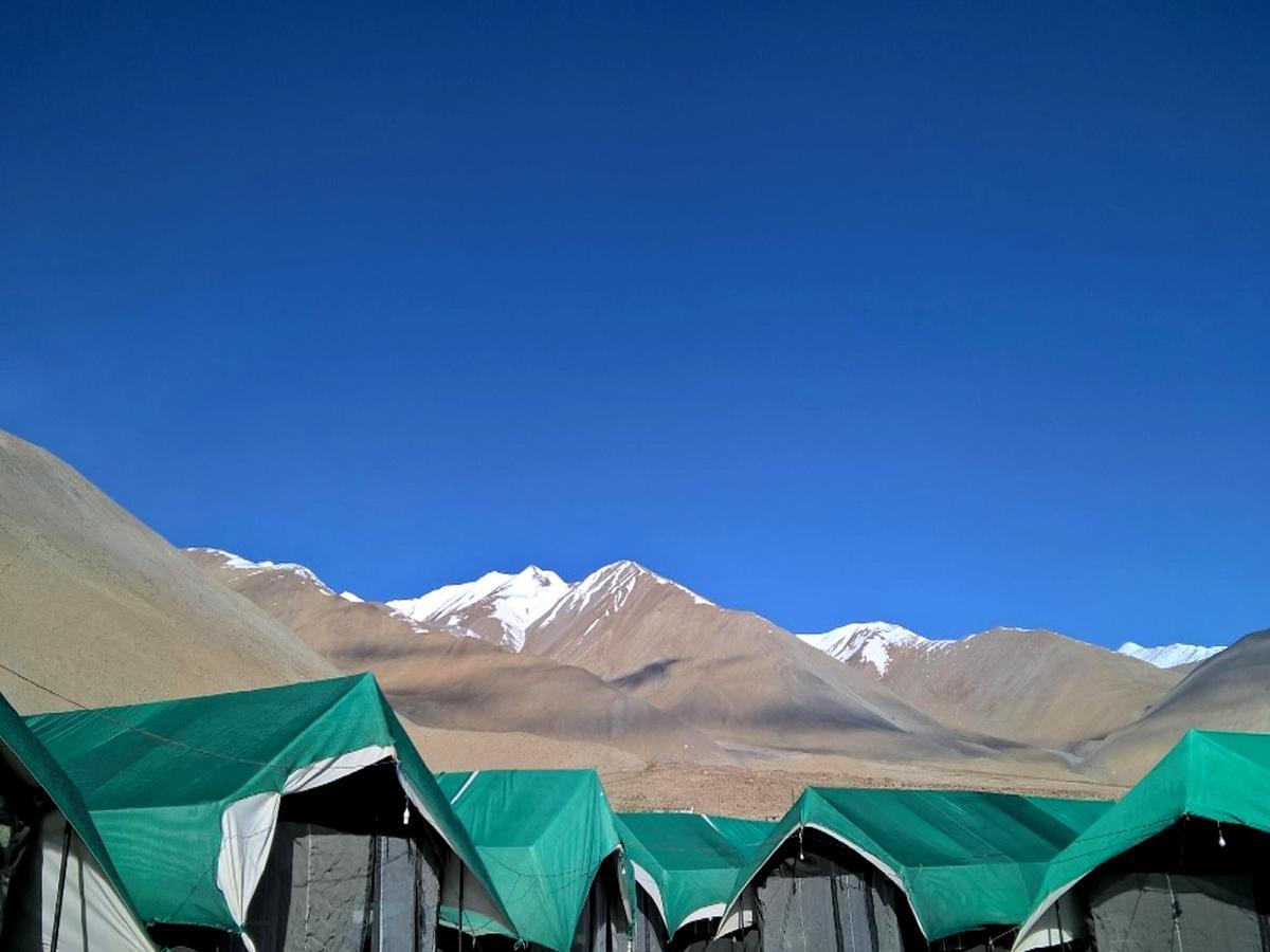 Pangong Delight Camps And Cottages Spangmik Exterior photo
