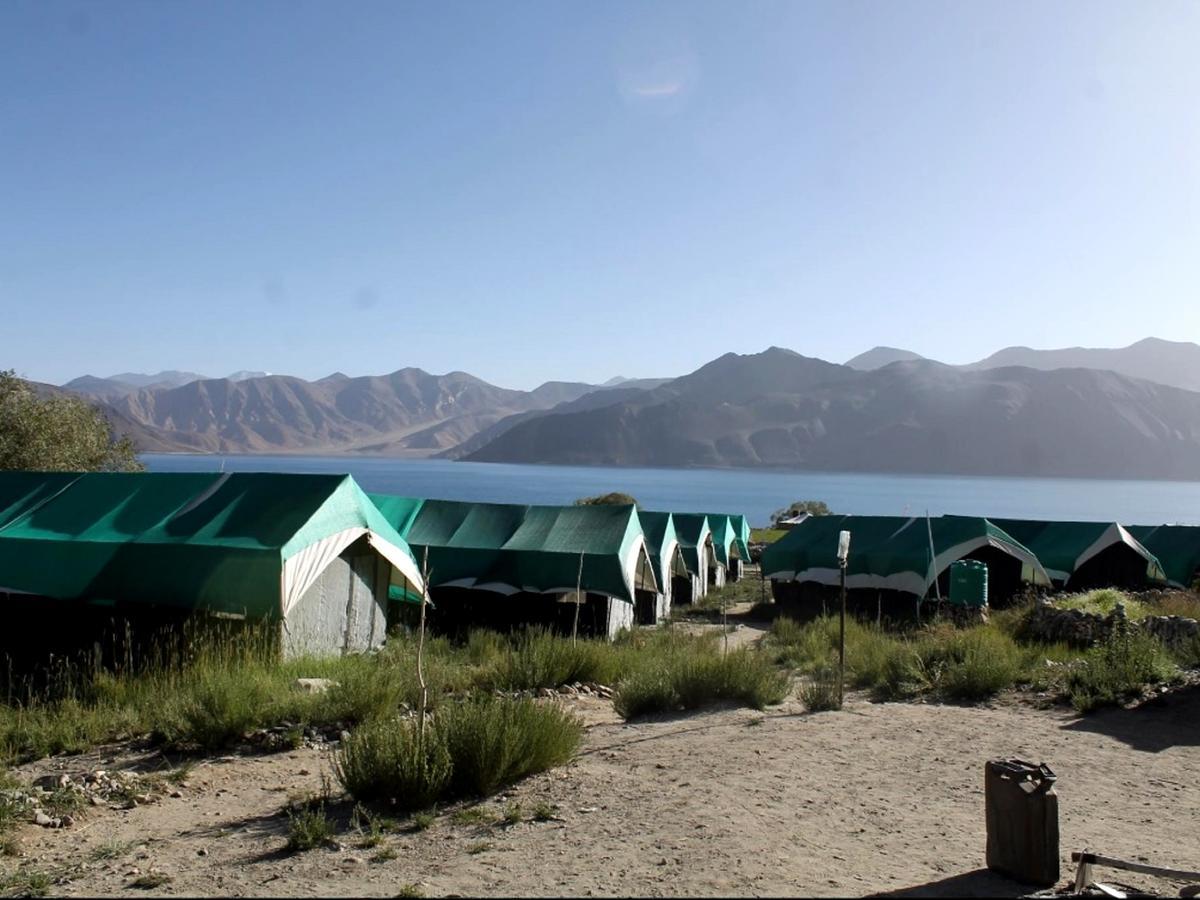 Pangong Delight Camps And Cottages Spangmik Exterior photo