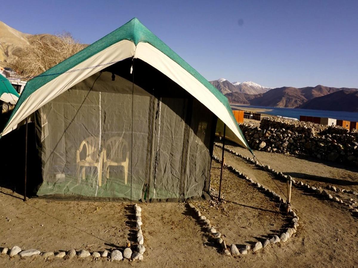 Pangong Delight Camps And Cottages Spangmik Exterior photo